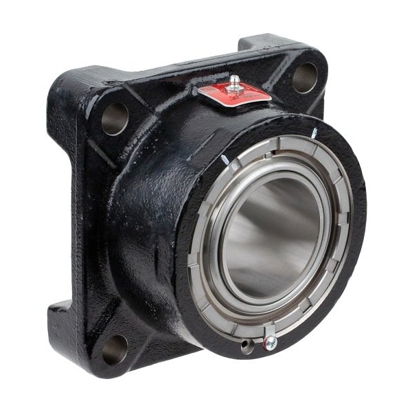 Link-Belt Flange Block Bearing; 4 Bolt Square Flange Block; 3-7/16 in. Bore; 9.9 in. Bolt Circle Diameter EFRB22455H - main